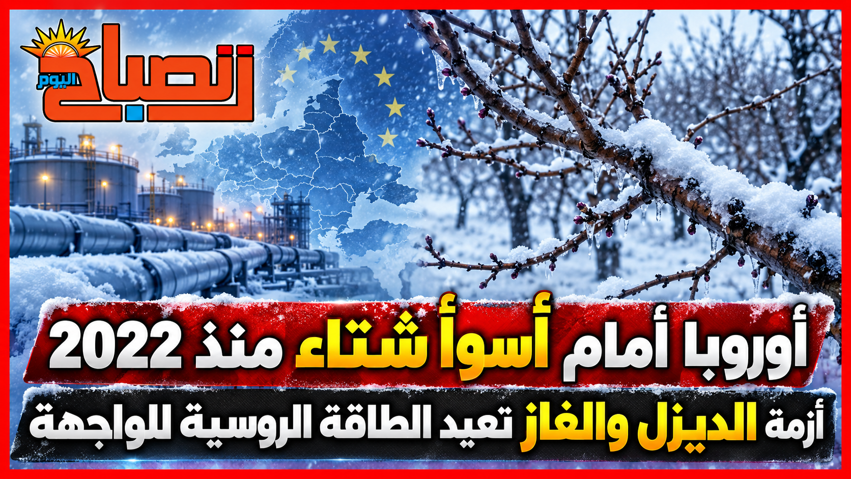 أوروبا أمام أسوأ شتاء منذ 2022.. أزمة الديزل والغاز تعيد الطاقة الروسية للواجهة